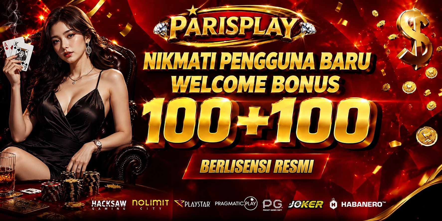 SLOT BONUS 100+100